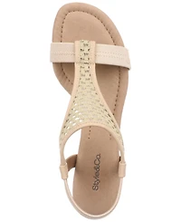 Style & Co Women's Step N Flex Vacanzaa Wedge Sandals, Created for Macy's