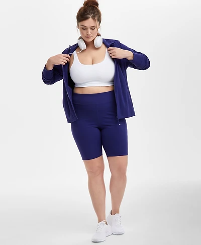 Id Ideology Plus Soft 10" Bike Shorts, Exclusively at Macy's