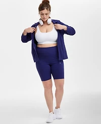 Id Ideology Plus Soft 10" Bike Shorts, Exclusively at Macy's