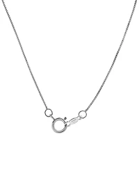 Diamond Flower 18" Pendant Necklace (1/4 ct. t.w.) in 10k White Gold