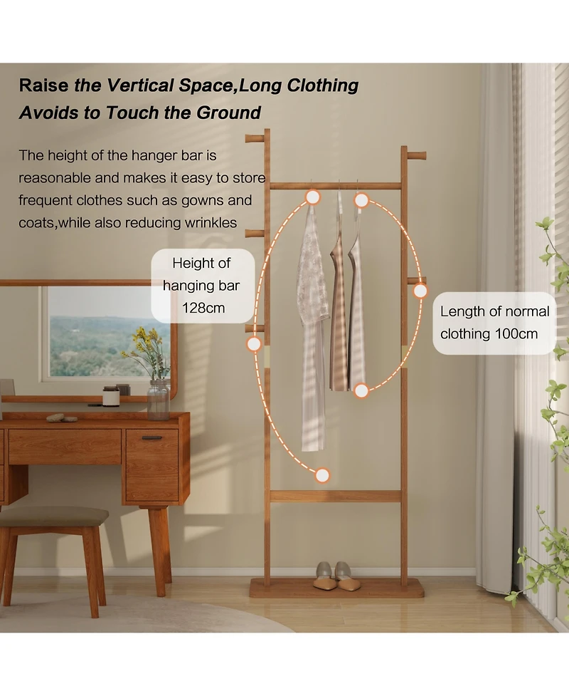 Lovmor Coat Racks solid wood hanger 23.6 1164.1 for bedroom/entrance/living room