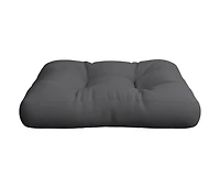 Pallet Cushion Anthracite 23.6"x24.2"x3.9" Fabric