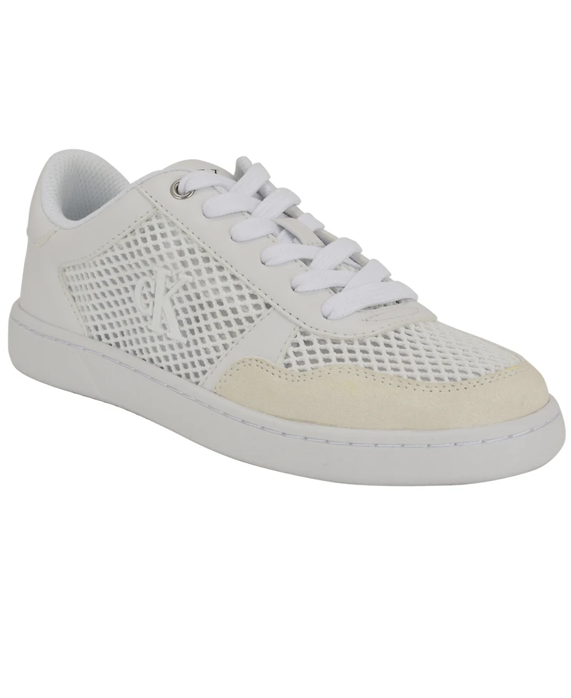 Calvin Klein Women's Heyra Logo Lace-Up Sneakers