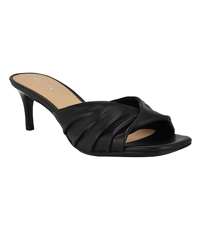 Calvin Klein Women's Imeena Slip-On Kitten Heel Sandals