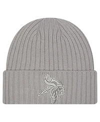 New Era Big Boys and Girls Gray Minnesota Vikings Color Pack Cuffed Knit Hat