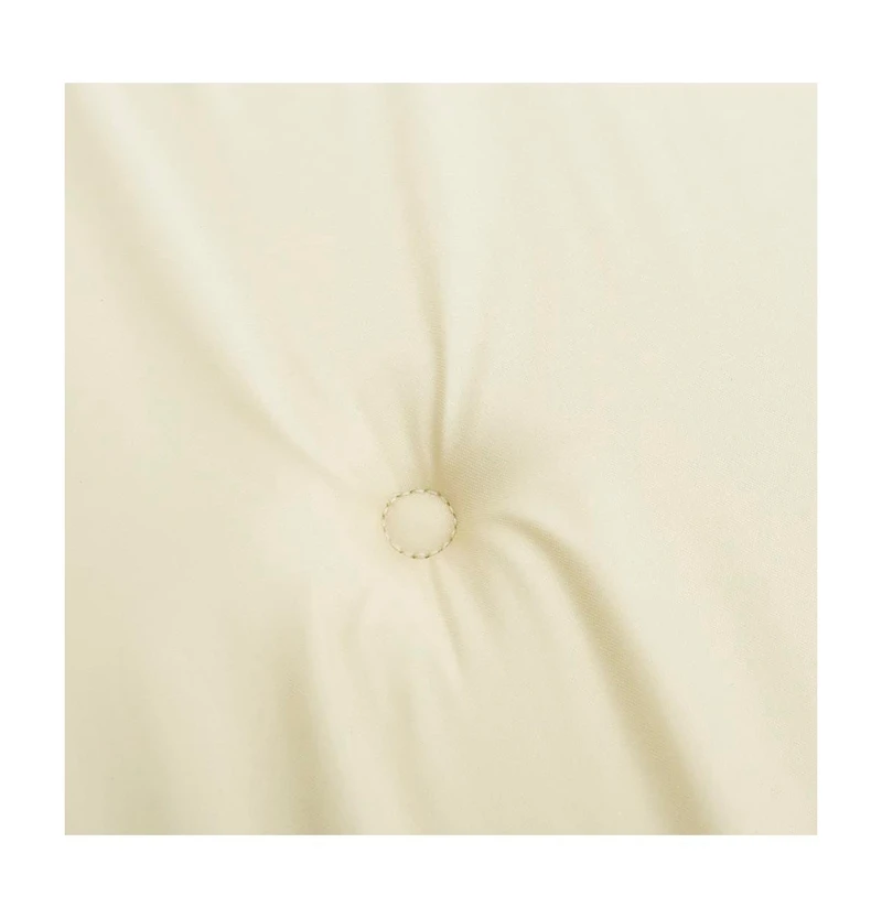 vidaXL Garden Bench Cushion Cream 59.1"x19.7"x1.2" Oxford Fabric