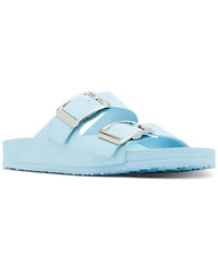 Madden Girl Bodie Buckle Footbed Slide Sandals