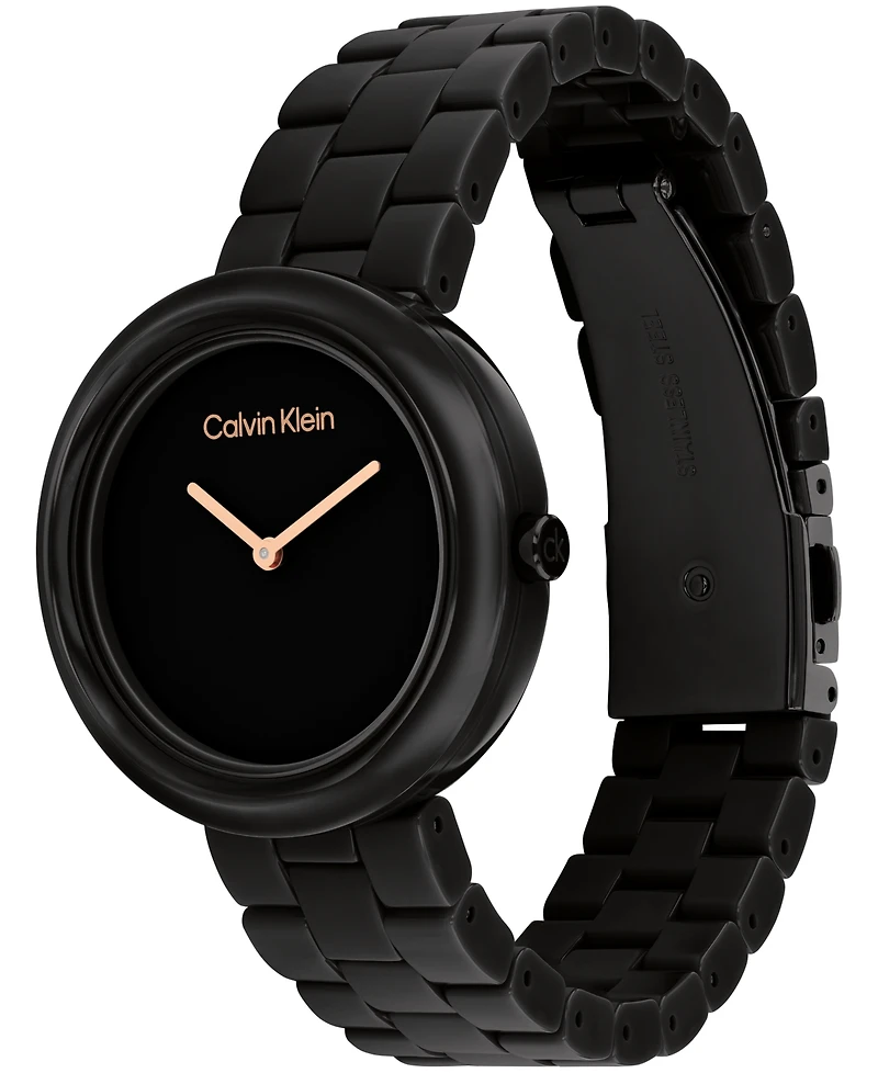 Calvin Klein Women's Ck Pure Ceramic Bracelet Watch