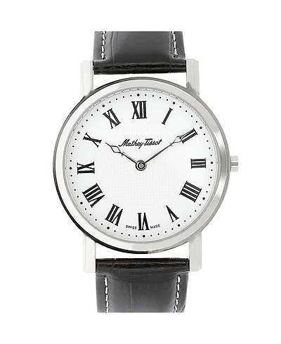 Mathey Tissot Men's City White Dial Watch
