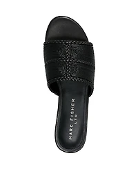Marc Fisher Ltd Women's Zuri Slip-On Flat Sandals