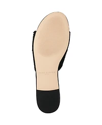 Marc Fisher Ltd Women's Zuri Slip-On Flat Sandals