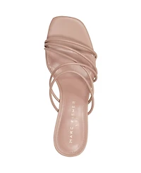 Marc Fisher Ltd Women's Banna Strappy Kitten Heel Sandals