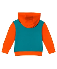 Outerstuff Toddler Miami Dolphins Coin Toss Pullover Fleece Hoodie Pants Set
