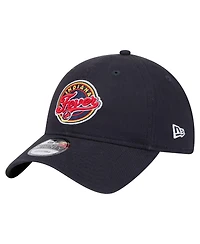 New Era Men's Caitlin Clark Navy Indiana Fever Name Number Sidepatch 9TWENTY Adjustable Hat