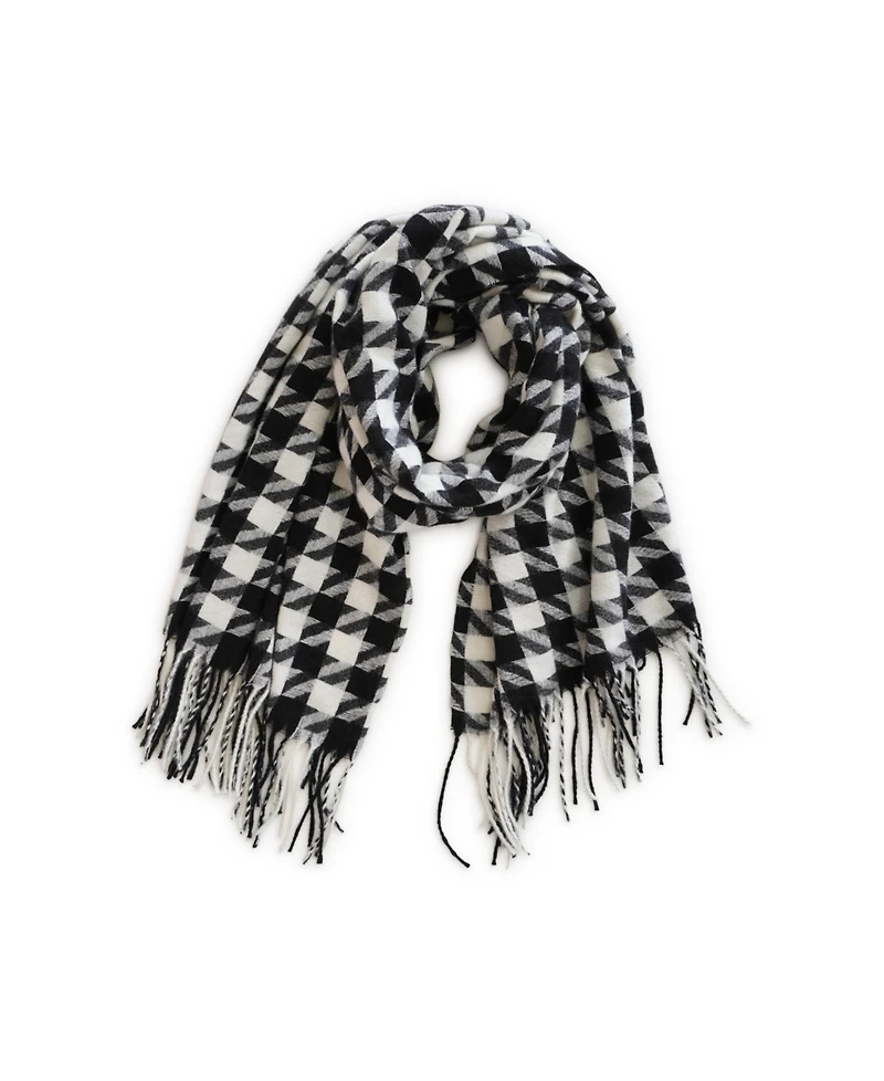 Belle & Bloom Return To Sender Houndstooth Scarf