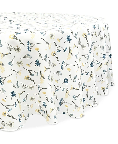 Lenox Wildflower Allover Print Tablecloth, 70" Round