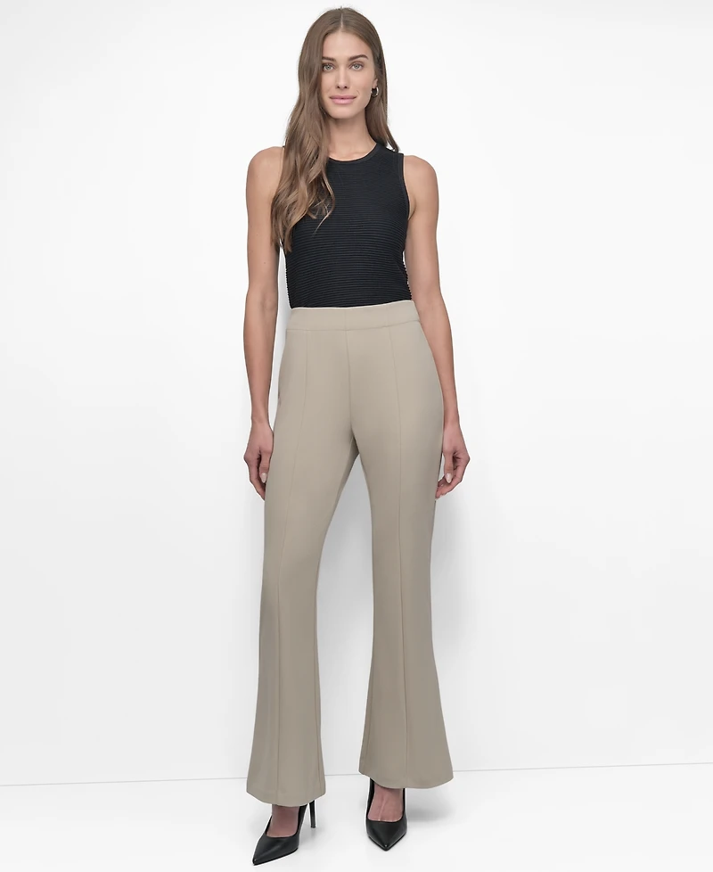 Dkny Women's Front-Seam Pull-On Trousers