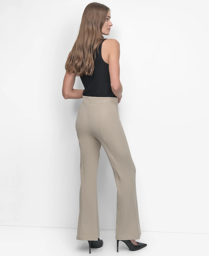 Dkny Women's Front-Seam Pull-On Trousers
