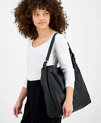 On 34th Somynn Solid Large Handbag