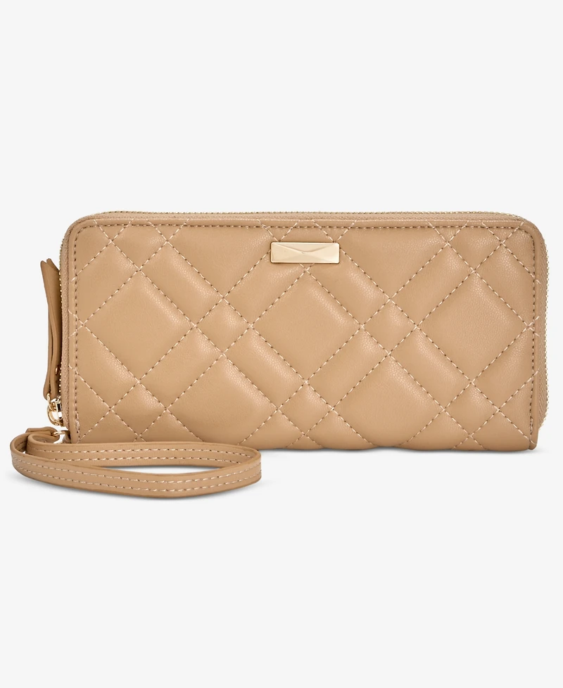 I.n.c. International Concepts Hazel Zip-Around Quilt Wristlet