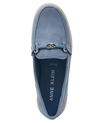 Anne Klein Women's Amara Chain Detail Slip On Loafers