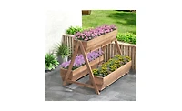 Slickblue Raised Garden Bed for Organized and Thriving Outdoor Planting