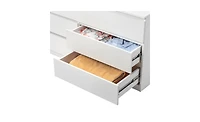 Slickblue 6-Drawer Double Dresser for Bedroom, Wide Storage Cabinet for Living Room and Entryway