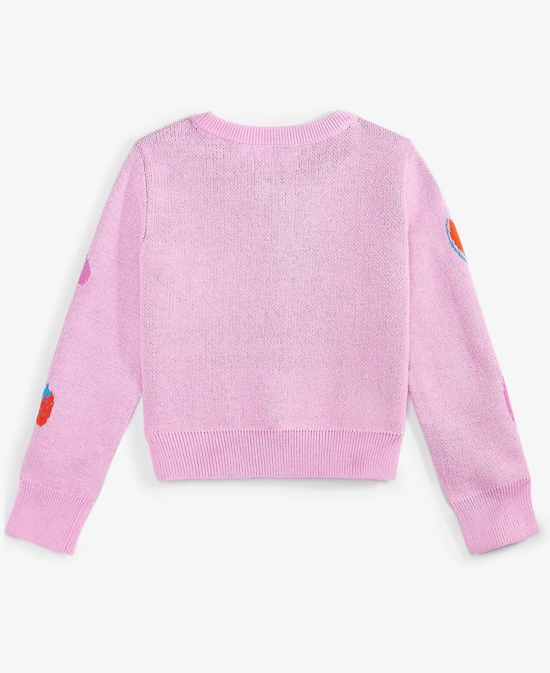 Epic Threads Toddler Girls Fruit Cardigan, Exclusively at Macy's