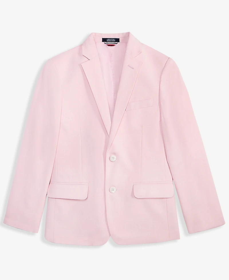 Tommy Hilfiger Big Boys Stretch Linen-Look Sport Coat
