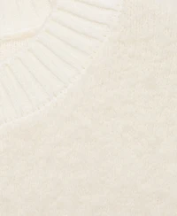 Mango Women's Save Finish Round Neck Sweater