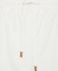 Mango Women's Pockets Detail Culotte Pants