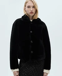 Mango Women's Reversible Quilted Jacket