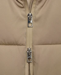 Mango Women's Hood Quilted Coat