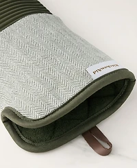 KitchenAid Design Series Herringbone Ribbed Soft Silicone 2-Pc. Oven Mitt Set