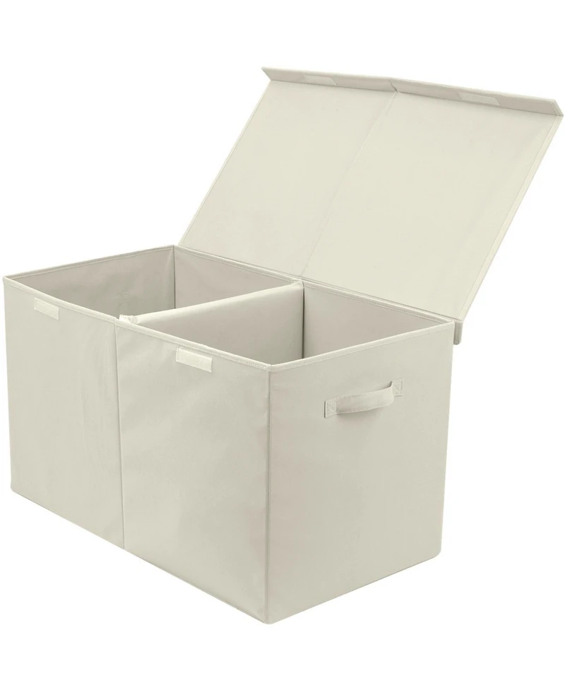 Sorbus Toy Chest with Flip-Top Lid, Kids Collapsible Storage for Nursery, Playroom, Closet, Home Organization, Large