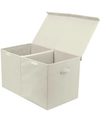 Sorbus Toy Chest with Flip-Top Lid, Kids Collapsible Storage for Nursery, Playroom, Closet, Home Organization, Large