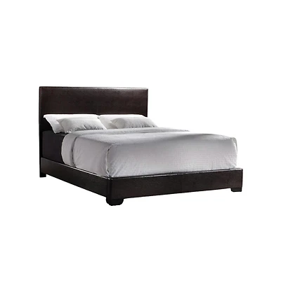 Slickblue Upholstered Bed with Stylish Headboard for Modern Bedroom Decor
