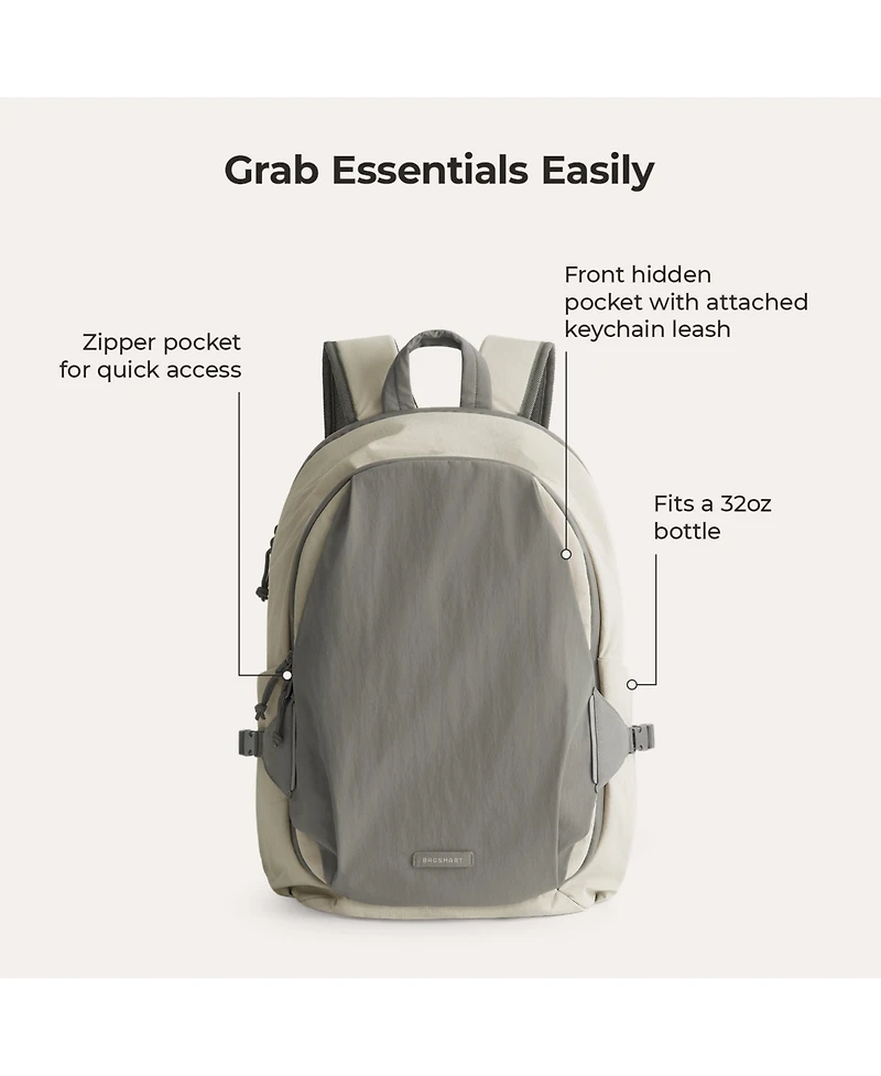 Soar 25L 180° Open Clamshell Travel Backpack Set Grey