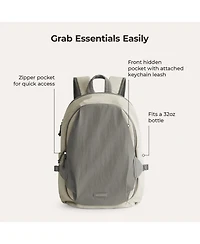 Soar 25L 180° Open Clamshell Travel Backpack Set Grey