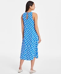 On 34th Women's Printed Sleeveless Slip Midi Dress, Exclusively at Macy's