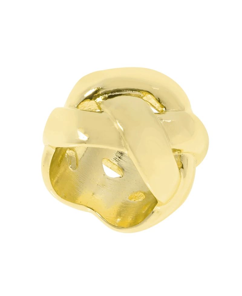 Steve Madden Woven Twist Band Ring