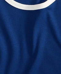 On 34th Women's Tipped Crewneck Short-Sleeve T-Shirt, Exclusively at Macy's
