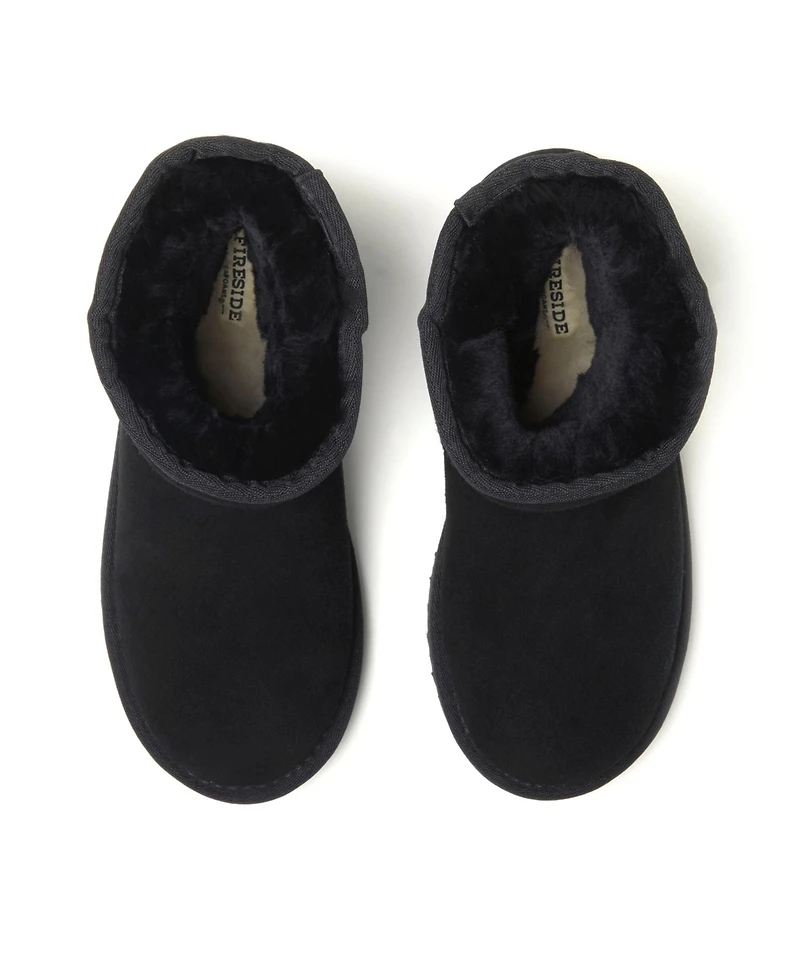 Fireside By Dearfoams Women's Rosebery Genuine Shearling Boot