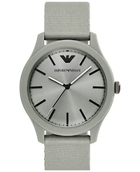 Emporio Armani Men's Tide Ocean Material Strap Watch 45mm
