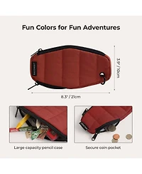 Bagsmart Walker 14L Featherlight Color Block Kids Backpack with Pencil Case