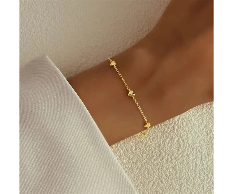 Forever Yours Heart Charm Bracelet