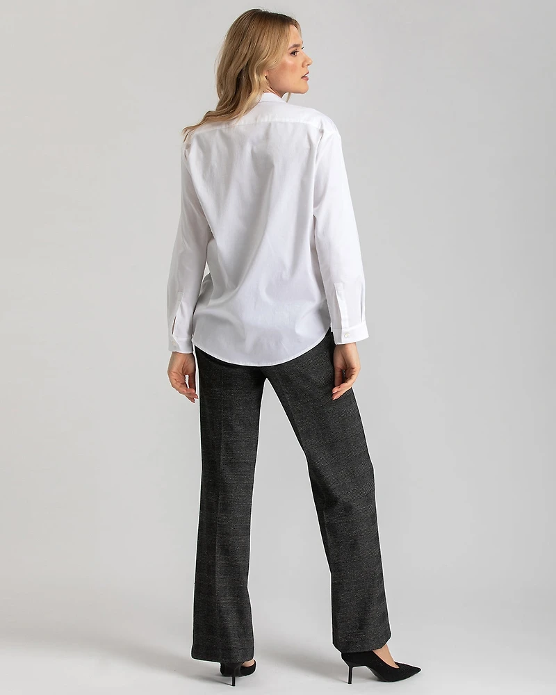 Maternity 3/4 Sleeve Anna Blouse with V-Neck