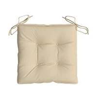 Chair Cushions 4 pcs Beige 19.7"x19.7"x2.8" Oxford Fabric