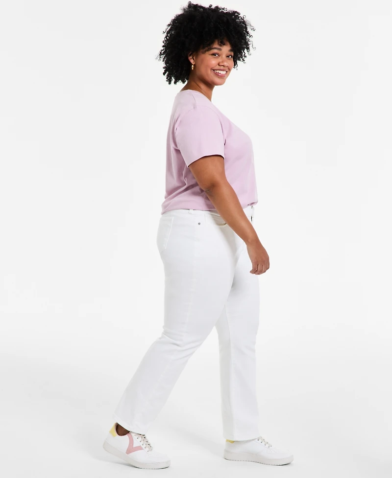 Levi's Trendy Plus Size Classic Straight Leg Jeans