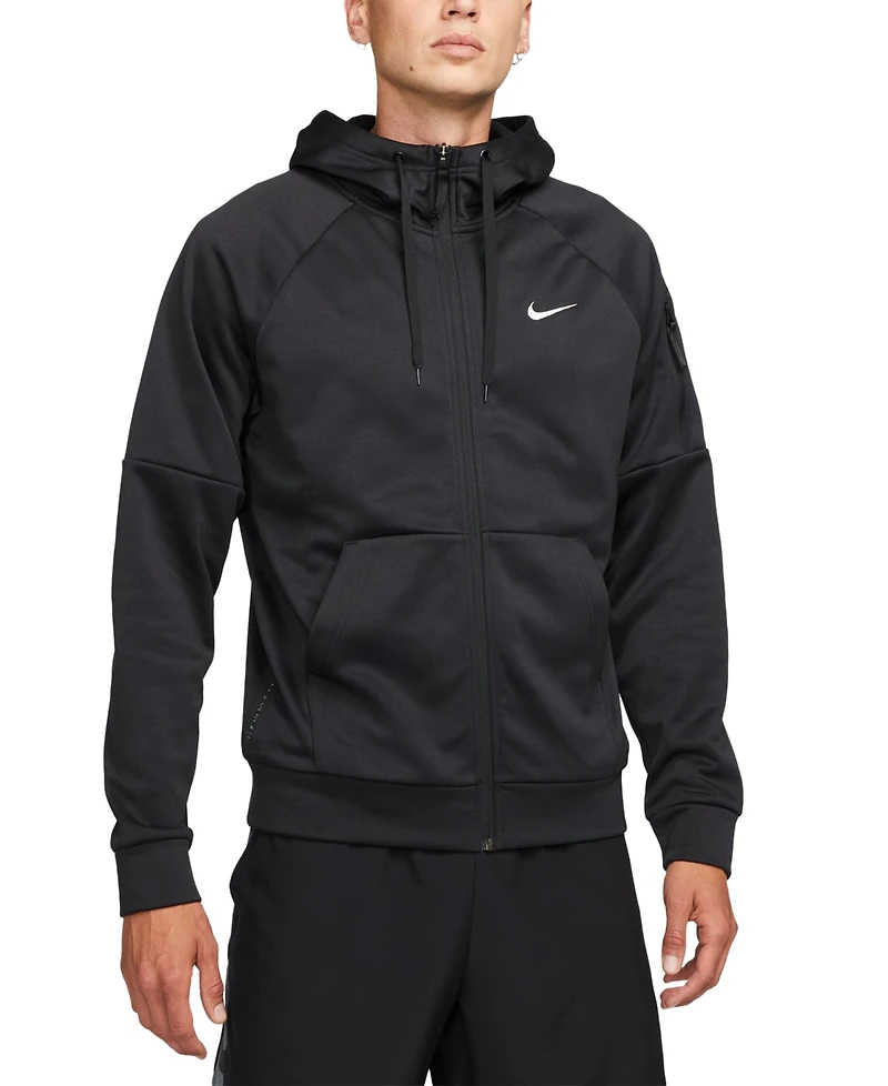 Nike Men's Therma-fit Full-Zip Logo Hoodie